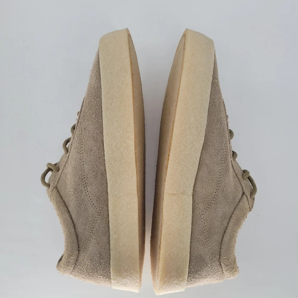 Yeezy season 6 crepe thick shaggy suede sneaker taupe mens 7.5 - Picture 8 of 8